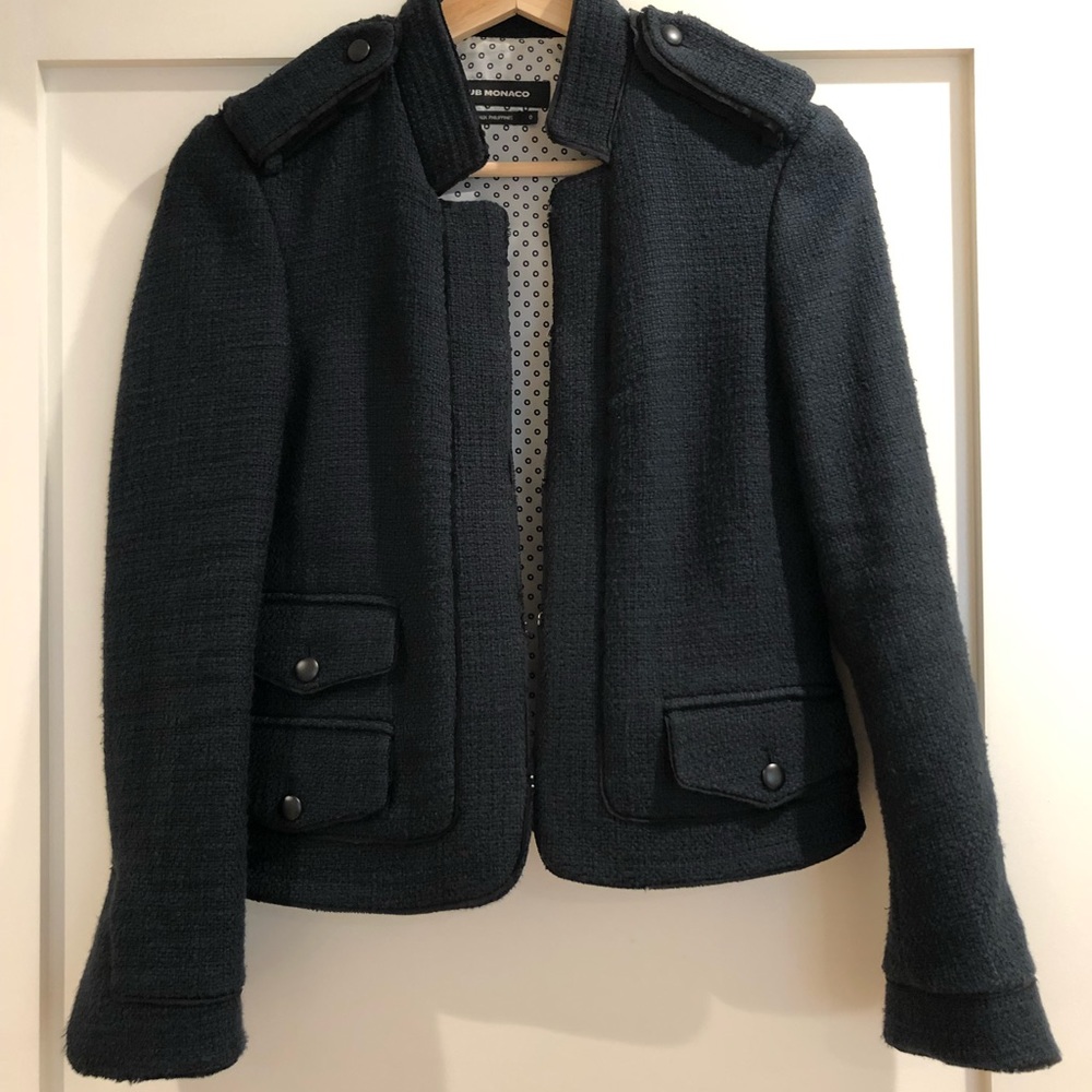 Club Monaco Knit Blazer